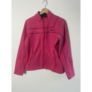 Under Armor Jacket Full Zip Women’s Size Large Hot Pink